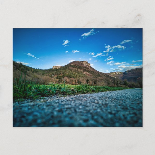 mountain from the road postcard (Front)