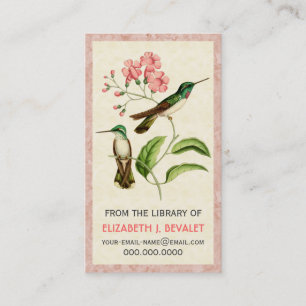 Mountain Gem Hummingbirds Personalised Media Cards