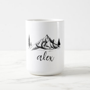 Mountain Gifts for Her Mountain Lover Gift   Coffee Mug