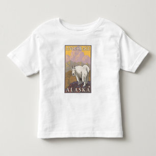 Mountain Goat - Anchorage, Alaska Toddler T-Shirt