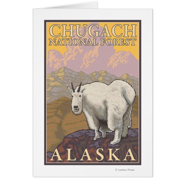 Mountain Goat - Chugach National Forest, (Front)