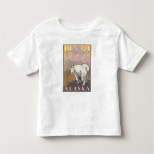 Mountain Goat - Denali National Park, Alaska Toddler T-Shirt