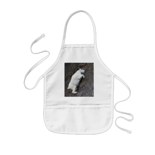 mountain goat kids apron (Front)