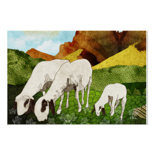 Mountain Goat Poster