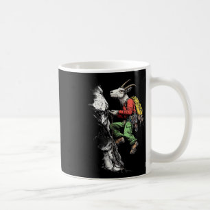 Mountain Goat Rock Climbing Expedition Adventure Coffee Mug