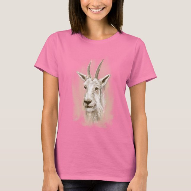 Mountain Goat t-shirt print (Front)