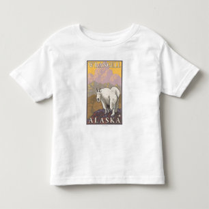 Mountain Goat - Wrangell, Alaska Toddler T-Shirt
