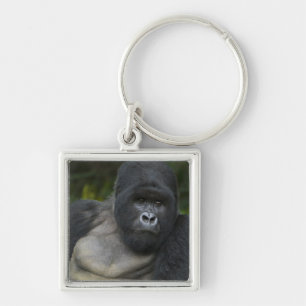 Mountain Gorilla and Silverback Key Ring