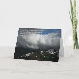 Mountain greeting card