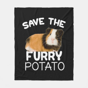 Mountain Guinea Pig - Save Furry Potato Fleece Blanket