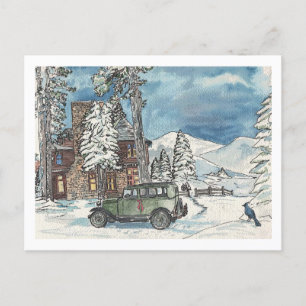 Mountain Hideaway Postcard