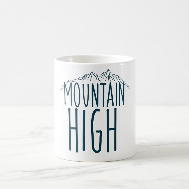 Mountain High Coffee Mug (Center)