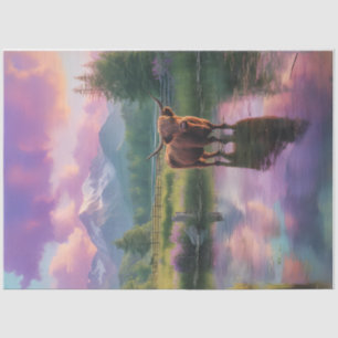 Mountain Highland Tissue Paper