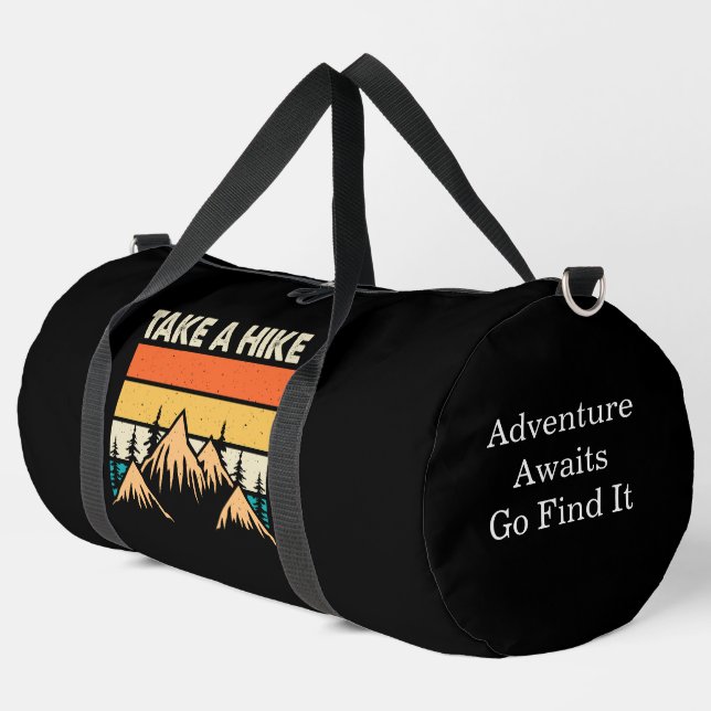 Mountain Hiking Escapade Duffle Bag (Left Corner)