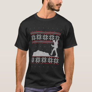 Mountain Hiking Hiker Camper Ugly Christmas Sweate T-Shirt