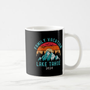 Mountain hiking skiing family vacation 2024 lake coffee mug