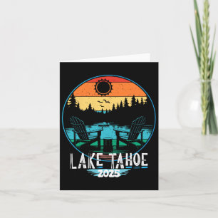 Mountain Hiking Skiing Family Vacation 2025 Trip L Card