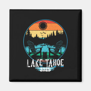 Mountain Hiking Skiing Family Vacation 2025 Trip L Magnet