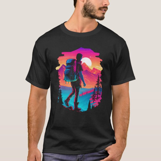 Mountain Hiking T-Shirt (Front)