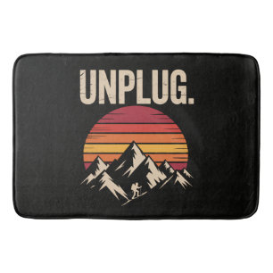 Mountain Hiking Unplug Bath Mat