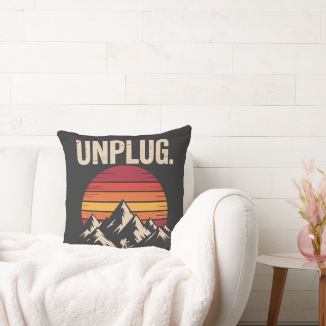 Mountain Hiking Unplug Cushion (Couch)
