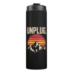 Mountain Hiking Unplug Thermal Tumbler