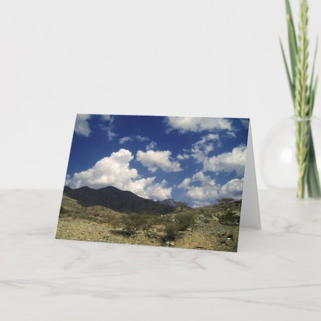 Mountain Holiday Card (Front)