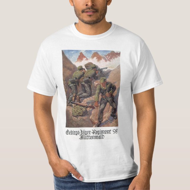 mountain hunting regiment T-Shirt (Front)