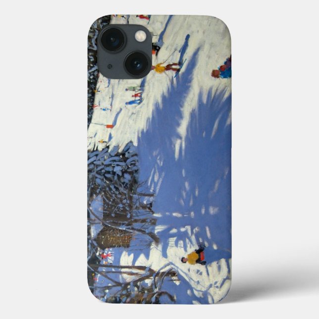 Mountain hut Morzine Case-Mate iPhone Case (Back)