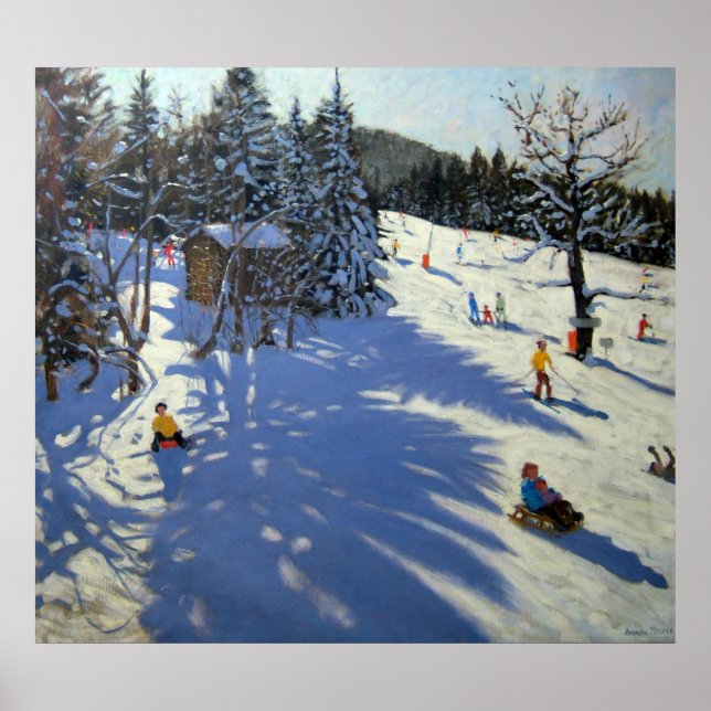 Mountain hut Morzine Poster (Front)