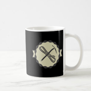 MOUNTAIN ICE CLIMBING ICON  Ice Wall Rock Climber  Coffee Mug