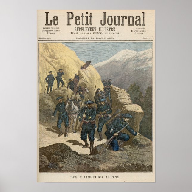 Mountain Infantrymen Poster (Front)