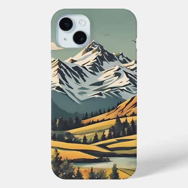 Mountain iphone case (Back)