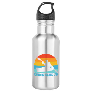 Mountain Island Lake North Carolina Kayak 532 Ml Water Bottle