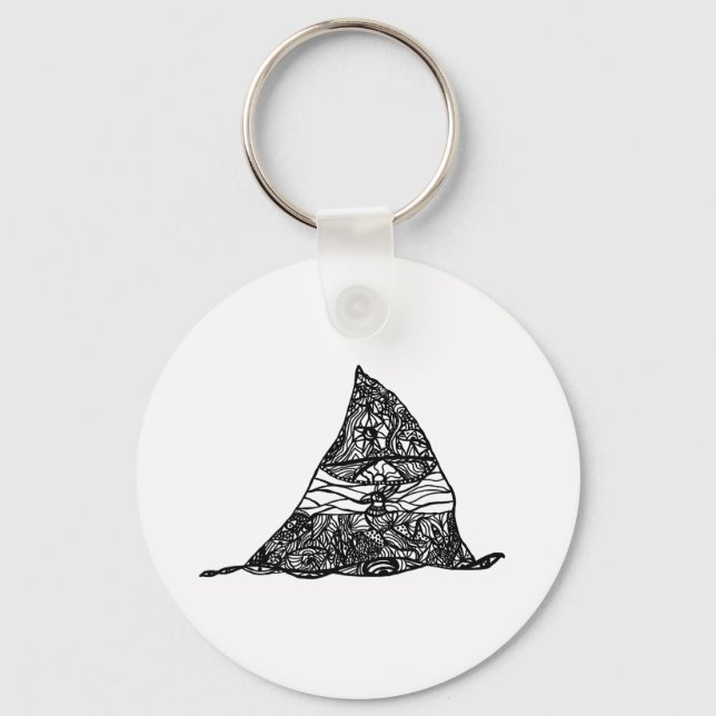 Mountain - key ring (Front)