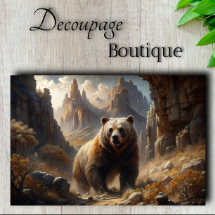 Mountain King Decoupage Tissue Paper