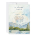 Mountain Lake Adventure Begins Couples Shower