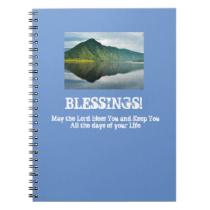 Mountain Lake Blessings Journal