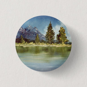 Mountain Lake Button