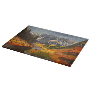 Mountain Lake, by Gary Poling  Cutting Board