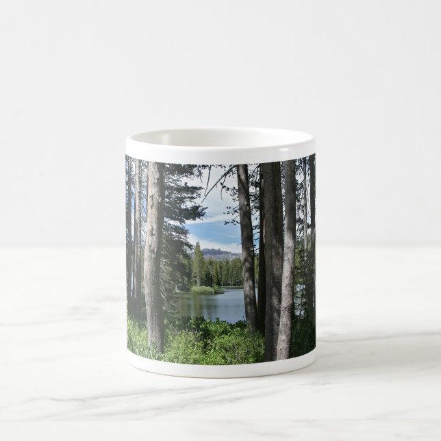 Mountain Lake Forest, Hammock, Dock, Mug (Center)
