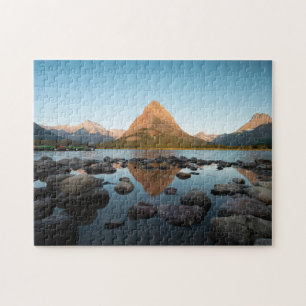 Mountain Lake   Glacier National Park Jigsaw Puzzle