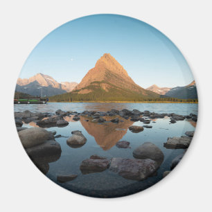 Mountain Lake Glacier National Park Magnet