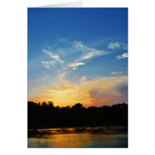 Mountain Lake Sunset