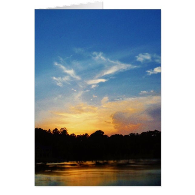 Mountain Lake Sunset (Front)