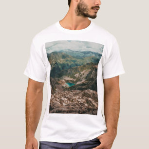 Mountain Lake Wildlife: Elevated Serenity T-Shirt