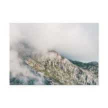 Mountain landscape and custom name (for him)