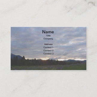 Mountain Landscape Business Cards