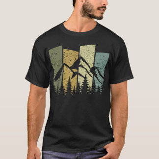 Mountain Landscape Forest Trees Nature T-Shirt