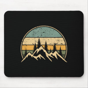 Mountain Landscape Forest Trees Nature Wildlife Mouse Pad